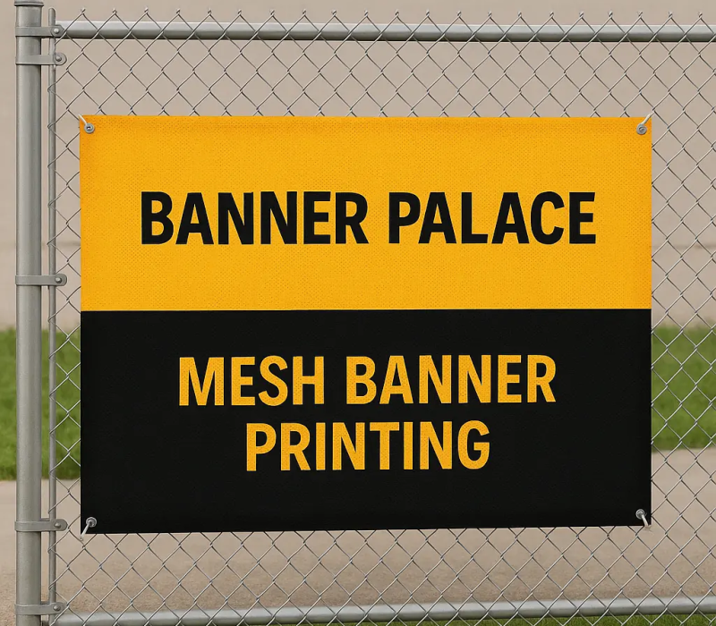 Mesh banner